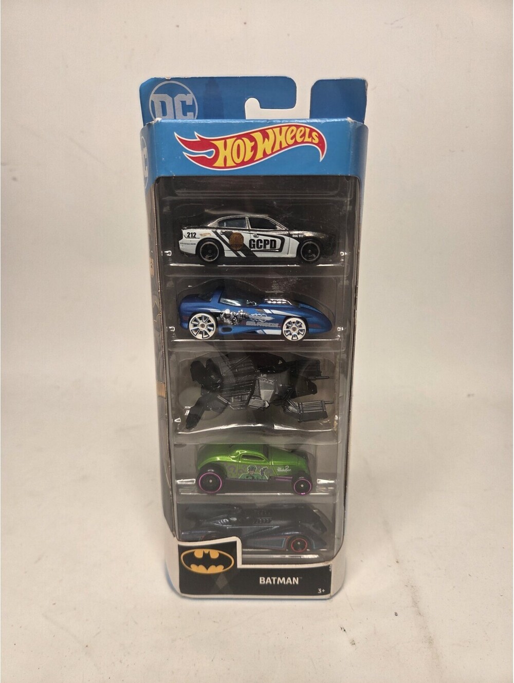 Hot Wheels City Batman 5-Pack 1:64 Diecast Cars Multicolor Unopened Box